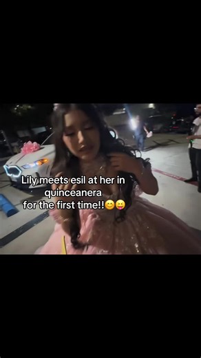 Lily Meets Esil at Her Quinceañera — First Time Reaction