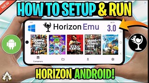 Horizon Emu V3.0 详细设置与游戏试玩七龙珠 | iQOO 骁龙8gen3 | 安卓Windows模拟器_哔哩哔哩_bilibili