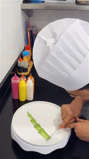 Turn Simple Food into 5-Star Plating | Easy Food Presentation Tips #shortvideo