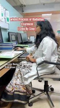 Live Demo Of Radiation Therapy (Step By Step )#ytviral #ytshorts #radiationtherapy #Radiationtherapy