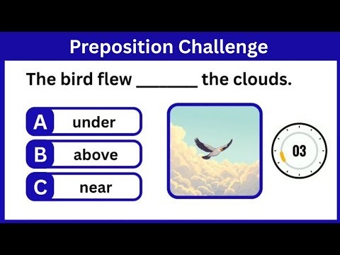 Prepositions of Place Test | English Grammar Quiz | Preposition