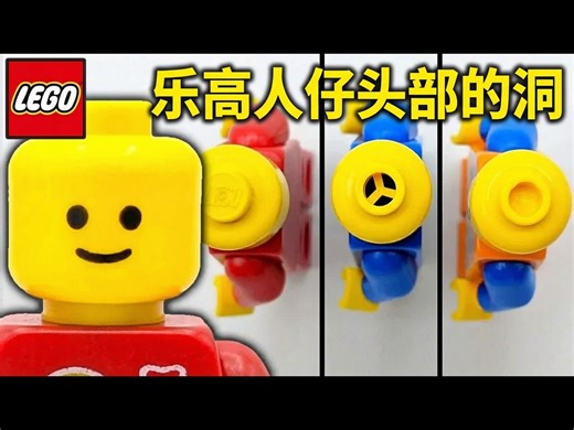 【中配】乐高人仔头部孔洞的古怪历史 - SpitBrix