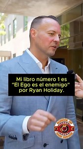 130K views · 10K reactions | 磊Entrevista a un magnate de capital privado @eddiewilsonofficial , y el libro número 1 que cambió su vida 勞 #entrevistas #interviews #riqueza #capital #ryanholiday #eddiewilson #sistemas #ego | Vladimir Castro | Facebook