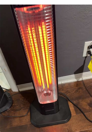 I probably owned 10 different space heaters since I don’t have central air or central heat in my house. I originally bought this is a garage heater but it’s been super cold all over the whole United States so I need to warm up my room quickly. I turned on this physical dial on this beast of a space heater and heat up the room in less than five minutes is absolutely insane. Really nice space heater high-quality for camping job sites garages big houses. Definitely the heater to get if you’re in th