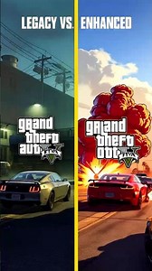 GTA 5 - Legacy vs Enhanced Comparison (Old vs New)