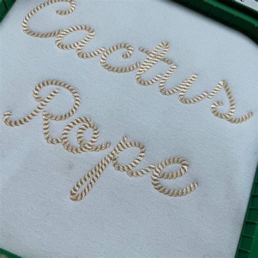 Rope Script Monogram Font Alphabet Machine Embroidery Designs, Monogram Font, 6 Sizes, 11 Formats - Etsy