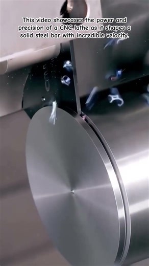 Extreme Precision: High-Speed Metal Turning & Part-Off 🔩🔥