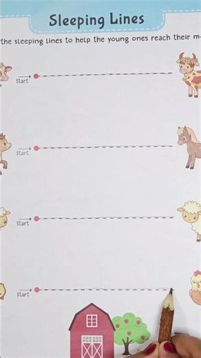 Draw The Lines #creativekids #KidsLearning #PreschoolActivities #EducationalShorts #ToddlersActivity