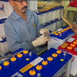 29K views · 200 reactions | Production of Batteries | Machine & Technology | Facebook