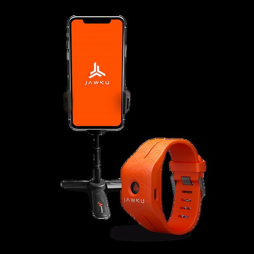 JAWKU Speed Orange | Wearable Reaction/Track Timing System