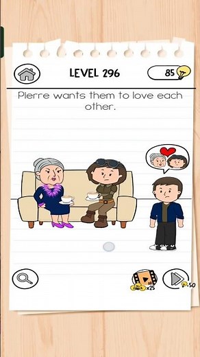 Brain Test (3) Level (296...) Solution Revealed ! brain game