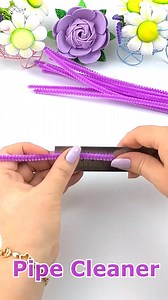 Cute Handmade Craft Ideas with Pipe Cleaners #tutorial #craft #diy #handmade #craftseasydiy | DIY Easy Crafts