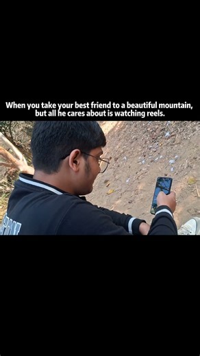 Aravali Trek Gone Wrong | Best Friend = Reel Addict 📱⛰️
