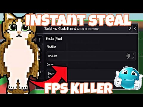 NEW! FPS KILLER SCRIPT NO AURAS NEEDED + ANTI HIT DYSNC SCRIPT STEAL A BRAINROT