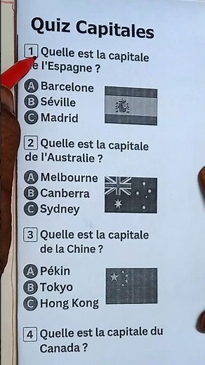 🌍 Capital Cities Quiz Challenge | Guess The Country Capital 🧠🏆 | World Geography Quiz #CapitalCities