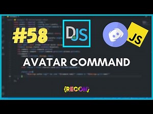 #58 Avatar Command | discord.js tutorials