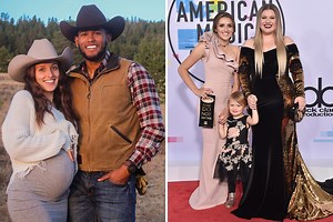 Kelly Clarkson's ex-stepdaughter Savannah Blackstock, 20, welcomes first child