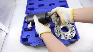 DPTOOL 18 Ton Hydraulic Puller Set Half Shaft Removal Tool Wheel HUB Axle Puller Compatible with Land Rover and Other Models