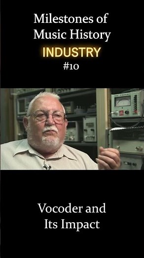 Milestones of Music History - Vocoder and Its Impact #vocoder #edm #rock #bestofmusic #musichistory