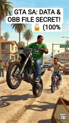 GTA SA: DATA & OBB FILE SECRET! 🔓 (100% Working) #Shorts