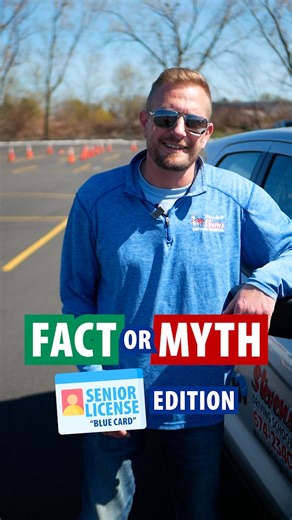 1.1K views | While the “Blue Card” (aka Senior License) from school-based Driver’s Ed has its benefits, many people don’t realize some of the myths around if you *really* need it 樂 | Stevens Driving School | Facebook