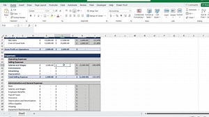 Income Statement Template (excel & Google Sheets) - Etsy