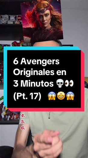 6 Avengers Originales en 3 Minutos: ¡Descúbrelos!