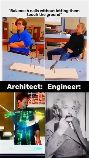 Architect vs Engineer Challenge #zarooraterishta