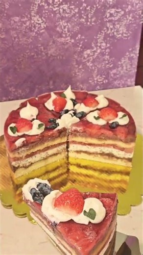 WOW Strawberry Honey Cake Gluten Free & No Sugar!🍰✨