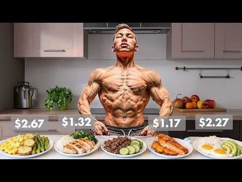 $8 Full Day of Eating to Build Muscle (ON A BUDGET)