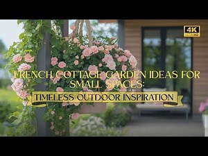 French Cottage Garden Ideas for Small Spaces: Rustic Charm, Elegant Touches & Timeless Inspiration