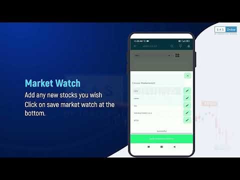 Alpha Mobile App Demo - In English | Complete Tutorial | SAS Online | By Traders For Traders