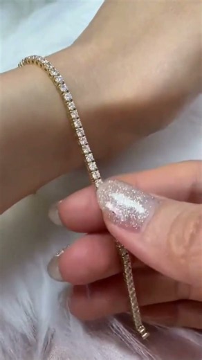 Classic Diamond Tennis Bracelet ✨ | Timeless Luxury