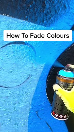 How To Fade Colors: Spray Paint Art Tips