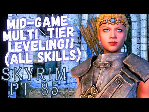 Skyrim085 Multi-Tier Leveling: Mid-Game Legendary Skill Reset & Perks - Skyrim Players Guide (2025)