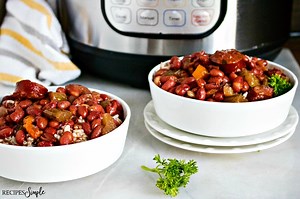 Instant Pot Red Beans and Rice With Sausage