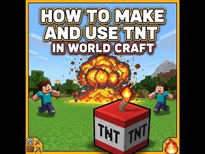 How to make and activate TNT on worldcraft