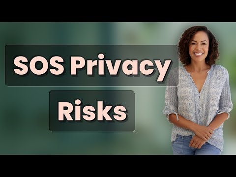 What Privacy Risks Does the SOS Feature on Smartphones Pose?