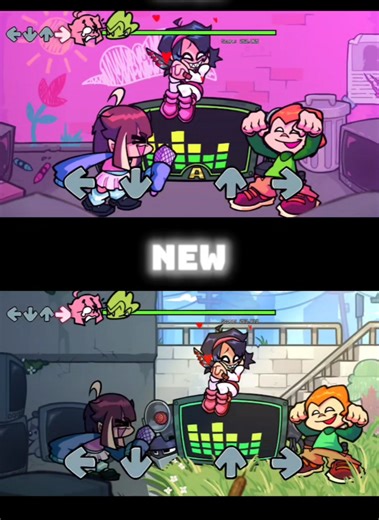 FNF': QT Rewired (Pico Mix) Old & New - V-Silce (FNF Mobile) - #qt #fnf #pico #fridaynightfunkin #gameplay