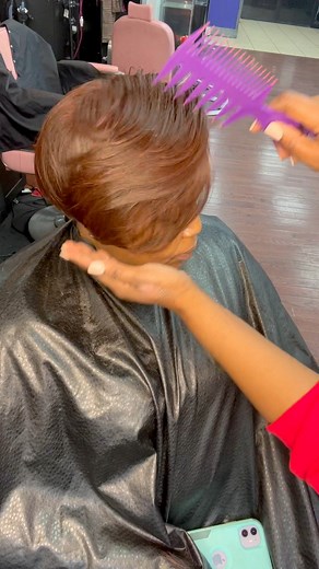 Auburn🍁🍂 #haircolor #color #auburn #copperhair #haircut #bob #bobhaircut #realhair #layers #sidepart #cutehairstyle #blackownedbusiness #merakihairloft💜 #steamtreatment #healthyhair | Shadonna Pitts