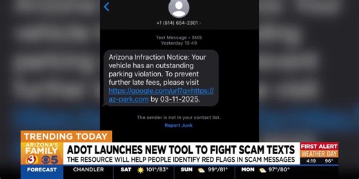 ADOT launches new tool to fight scam messages