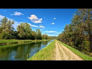 Scenic Bavarian Countryside Ride | 90 Minute Indoor Cycling | 4K No Music