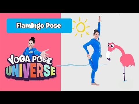 Flamingo Pose | Yoga Pose Universe