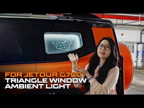 Jetour G700 Triangle Window Ambient Lights|UNIQUE & LUXURY DESIGN