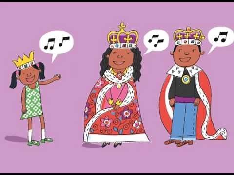English songs for children: The Royal family
