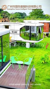 Prefab House Space Capsule Hotel Container Outdoor Mobile Tiny House Luxury Capsule House