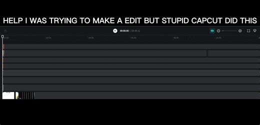 I WAS JUST TRYING TO MAKE AN EDIT 😭