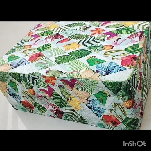 diy decoupage box, how to convert box at home