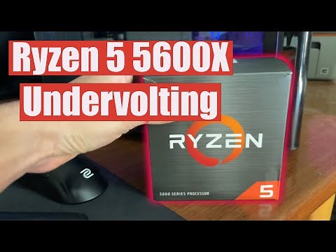 Undervolt your Ryzen 5 5600X for more FPS and Lower Temperature!
