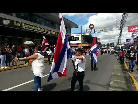 Desfile del Día de La Independencia Tres Ríos 15 de Setiembre del 2022 HD